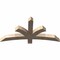 Ekena Millwork Davenport Smooth Timber Gable Bracket, Douglas Fir, 48"W x 24"H x 3 1/2"D x 3 1/2"F, 12/12 Pitch GBW048X24X0404DAV00SDF - alternate 3